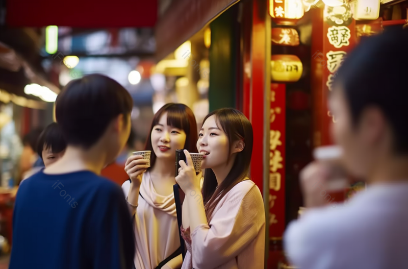夜市里旅游的人摄影图,高清,摄影图,摄影图片,图片大全,摄影图免费下载